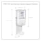 Purell ES6 Touch Free Hand Sanitizer Dispenser, 1,200 mL, 5.25 x 8.56 x 12.13, White 6420-01 - alternate 7